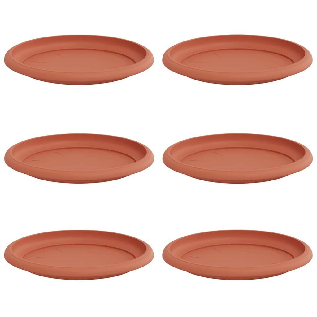 Prolenta Premium - Jardinière plastique rouge  19 x 19 x 2 cm  - Prolenta premium p37.7 - Image 2