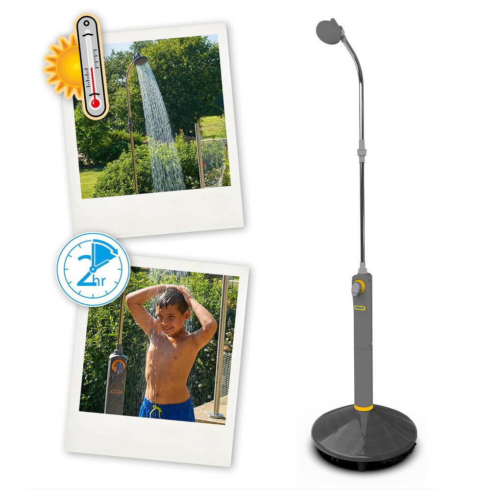 Hozelock - Douche Solaire d’extérieur autonome 210 x 60 x 60 - gris HOZELOCK - Image 5
