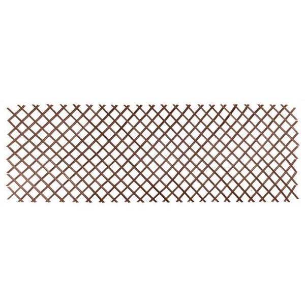 Treillis extensible - NATURE - En osier FSC naturel - 60 x 180 cm - Image 1