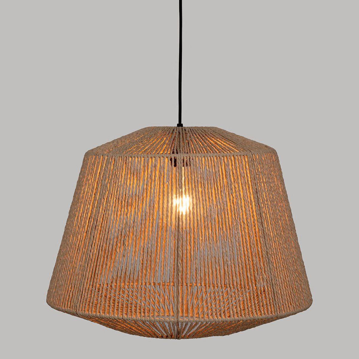 Lampe Suspension Design "Jily" 48cm Beige - Image 4