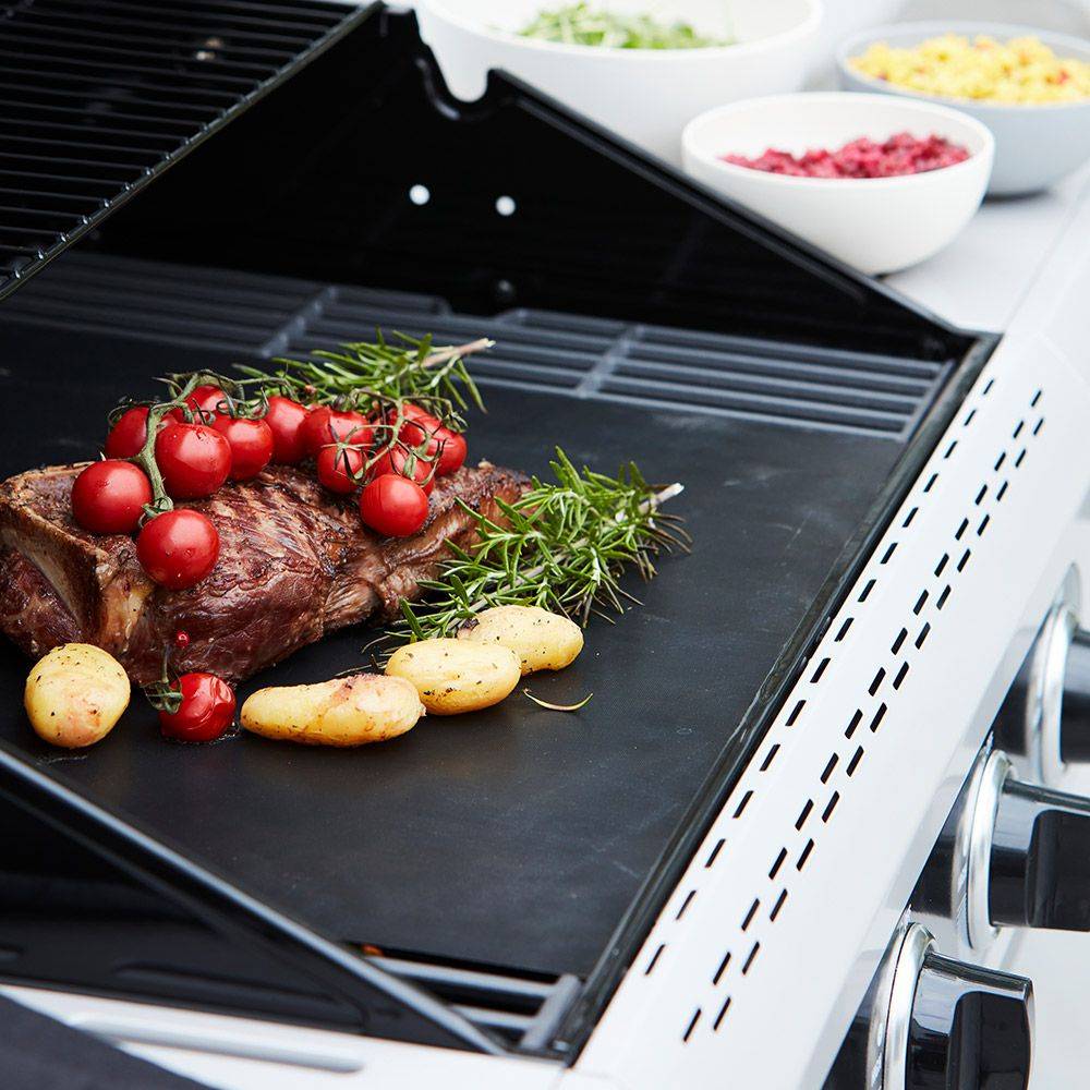 Barbecook - Set de 2 tapis de grille Premium - Noir - 40 x 33 cm - Image 2