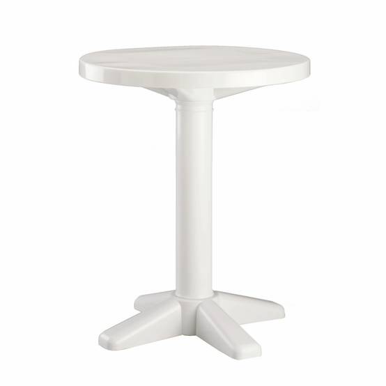 Table ronde extérieure Ø60 blanc BANYOLES garbar - Image 1