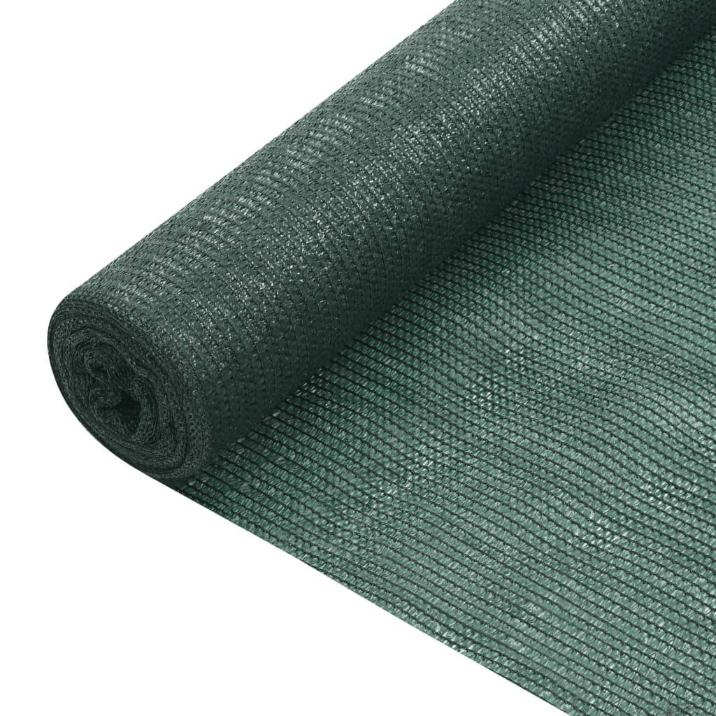 Helloshop26 - Filet brise-vue 2 x 25 m PEHD 75 g/m² vert - Image 1