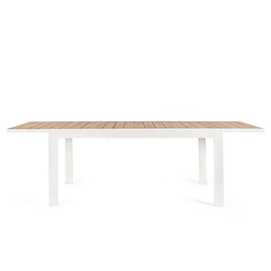 Autre - Table à manger de jardin extensible en métal L160/240 - FREJUS - Image 4