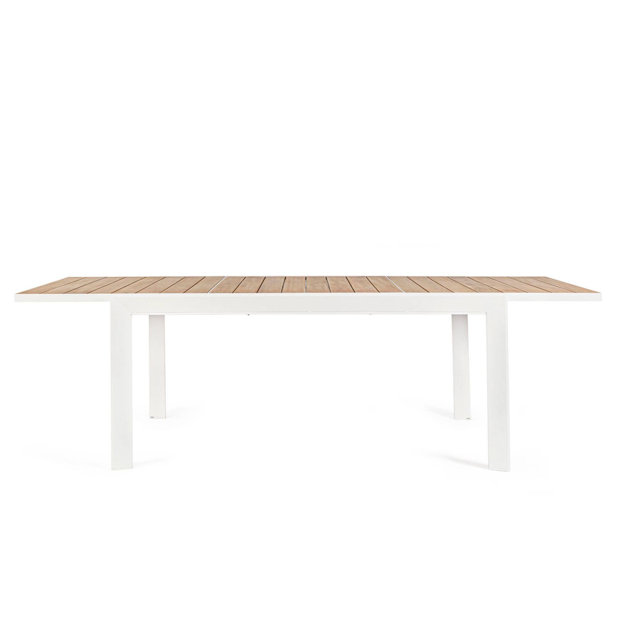Autre - Table à manger de jardin extensible en métal L160/240 - FREJUS - Image 4