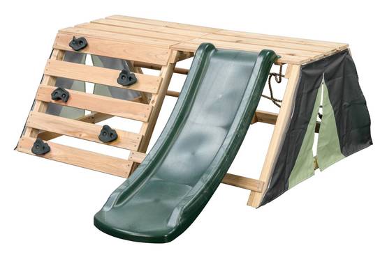 Aire de jeux Swing King Compact Charlie Versatile Équipement de Jeux pour enfants