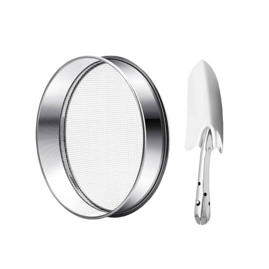 Tamis de Jardin Rond 30 cm - Inoxydable - IntiMeg - Image 1