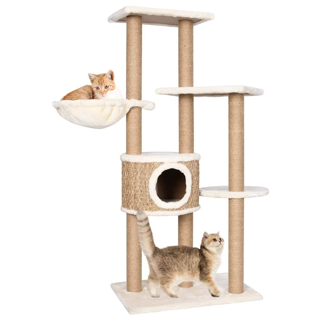 Vidaxl - Arbre à chat avec griffoirs 126 cm Herbiers marins vidaXL 170980 - Image 1