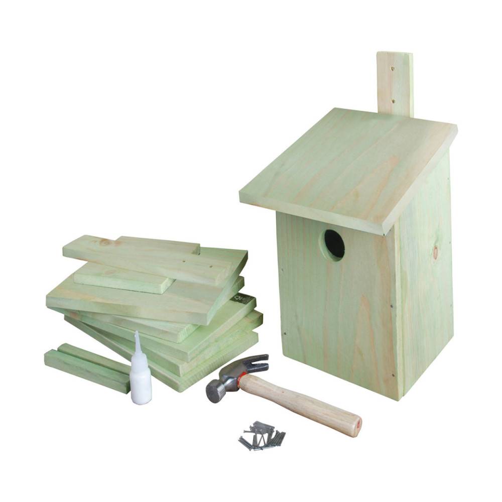 animallparadise - Nichoir à assembler, idéal pour vos enfants pour oiseaux - Image 1