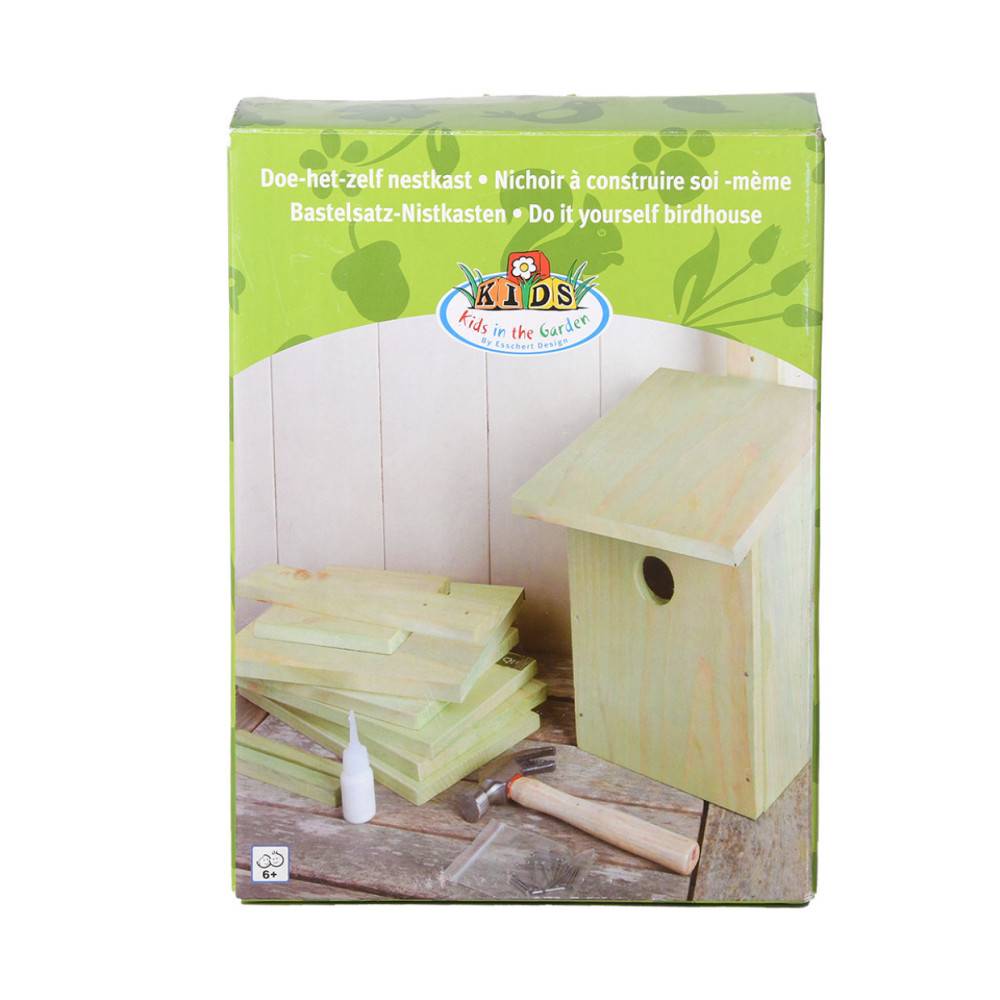 animallparadise - Nichoir à assembler, idéal pour vos enfants pour oiseaux - Image 2