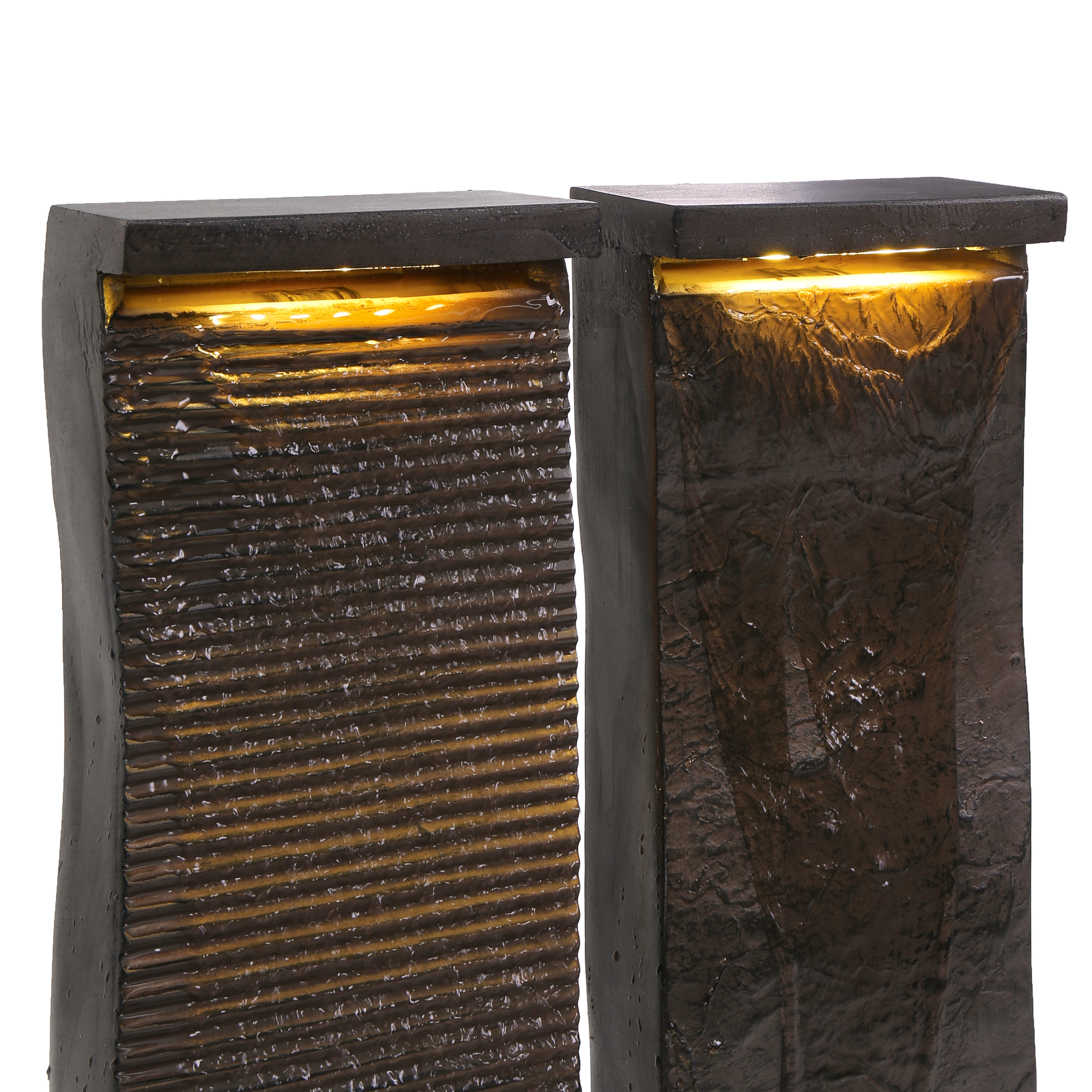 Fontaine décorative Résine Marron SUNLINE - Beliani - Image 7