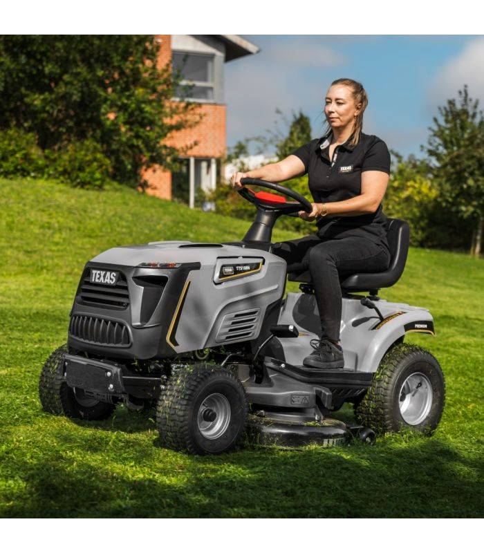 Tondeuse autoporte thermique 108 cm, moteur 452 cc, jection + mulching -  TEXAS TTS108H - Gamm vert
