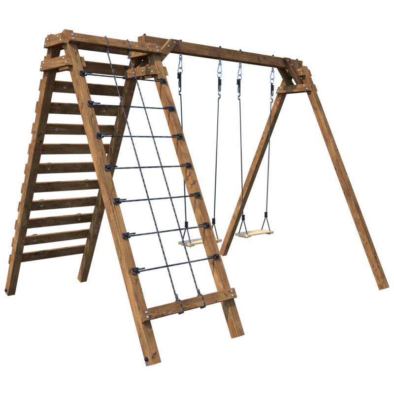 Soulet - Aire de jeux en bois pour enfants Tristan - Image 1
