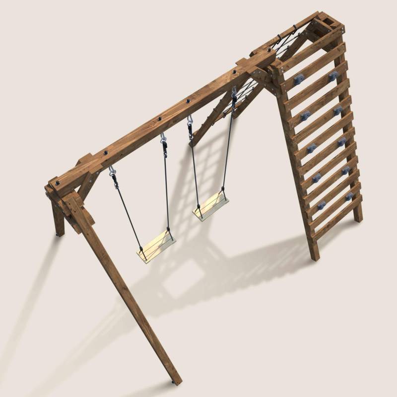Soulet - Aire de jeux en bois pour enfants Tristan - Image 5