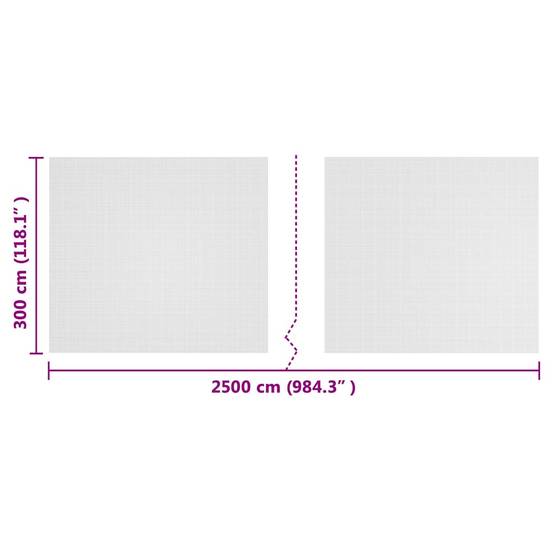 Filet Anti-insectes Polyéthylène pour Potager Protection Cultures Blanc 3 x 25 m - ComfortXL Outdoor Living - Image 6