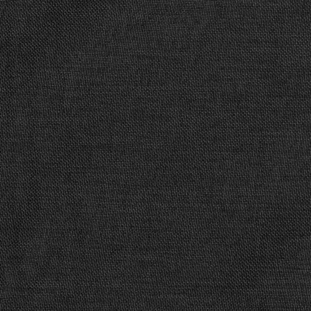 Rideaux occultants - Panneaux de rideau aspect lin crochet 2pcs Anthracite 140x245cm - Image 4