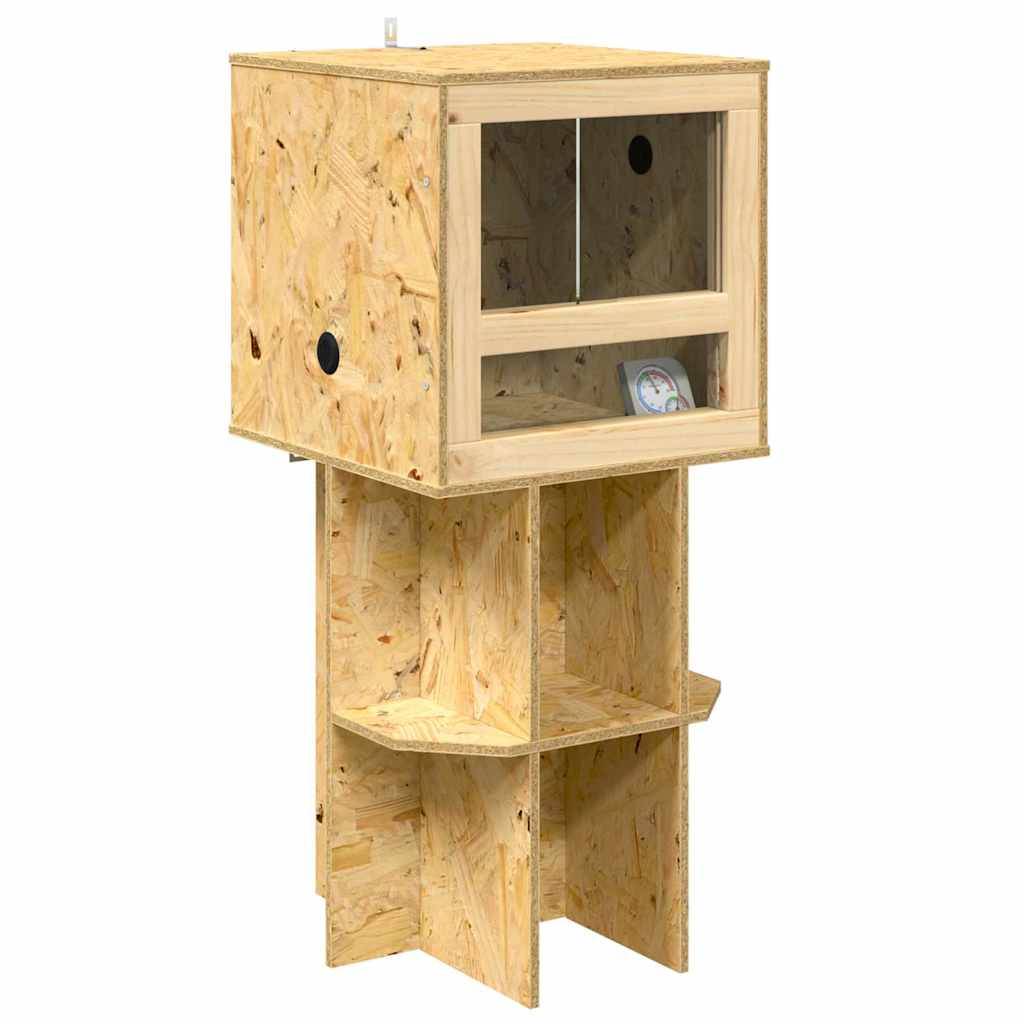 Vidaxl - Terrarium Marron 40 x 40 x 90 cm OSB vidaXL 3397892 - Image 2
