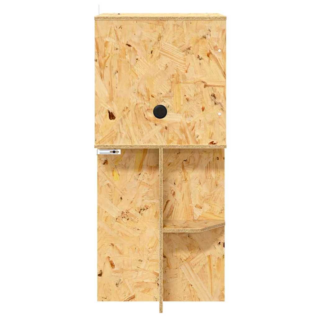 Vidaxl - Terrarium Marron 40 x 40 x 90 cm OSB vidaXL 3397892 - Image 10