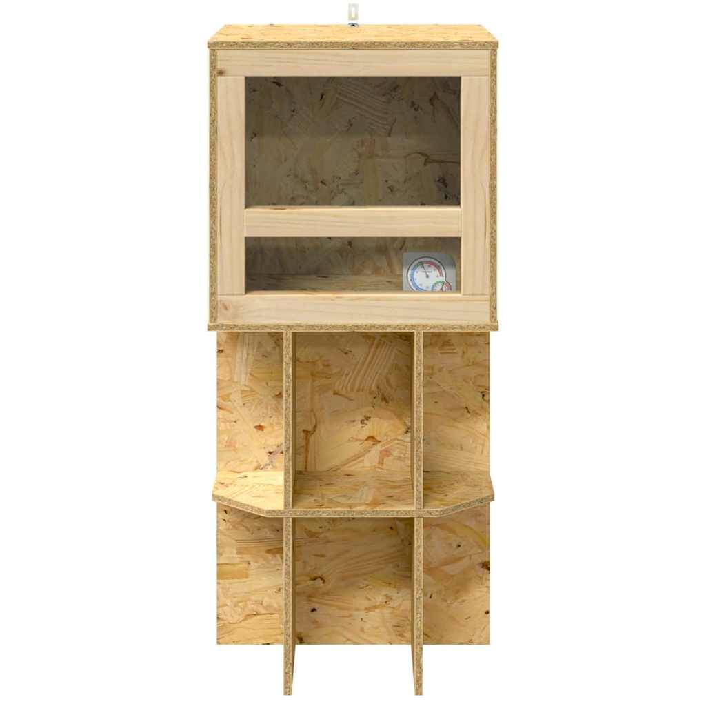 Vidaxl - Terrarium Marron 40 x 40 x 90 cm OSB vidaXL 3397892 - Image 9