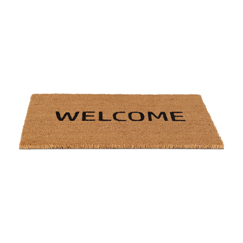 Paillasson en fibre de coco - Welcome - Beige - L 60 x l 40 cm - Image 2