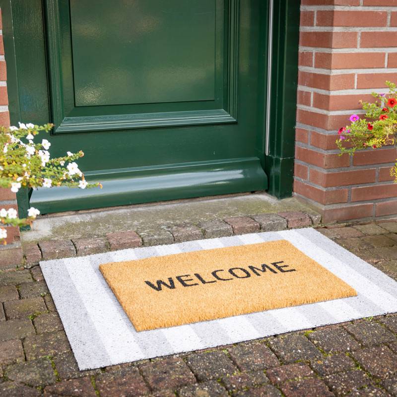 Paillasson en fibre de coco - Welcome - Beige - L 60 x l 40 cm - Image 4