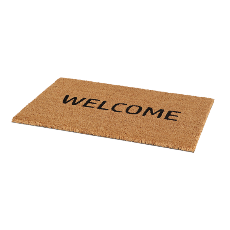 Paillasson en fibre de coco - Welcome - Beige - L 60 x l 40 cm - Image 3