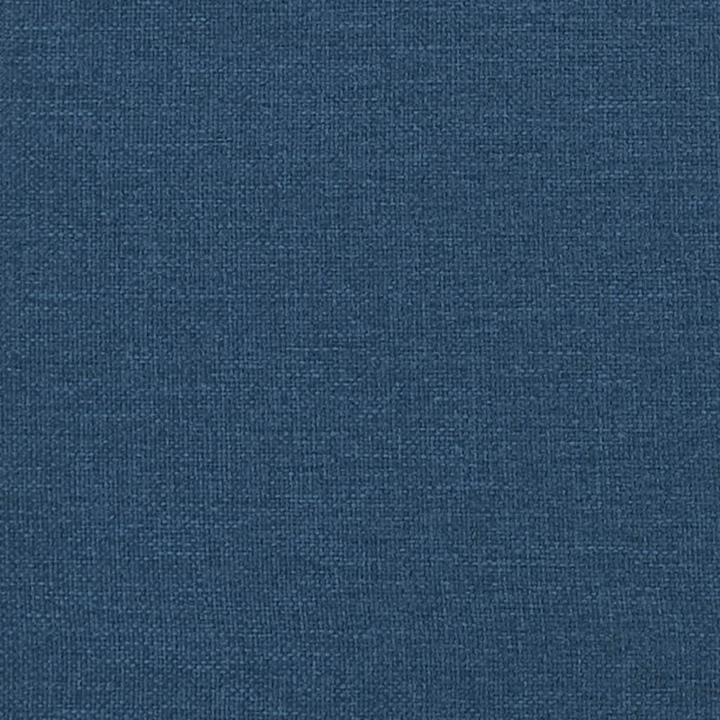 Maison Chic - Chaise longue | Transat | Bain de soleil Bleu 55x64x80 cm Tissu - Image 7