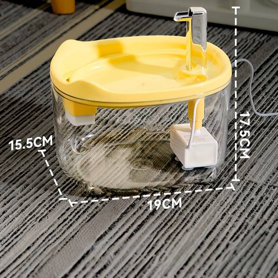 IntiMeg - Fontaine à eau automatique pour chats et chiens 1,5 L IntiMeg(Ne comprend pas le distributeur d'eau) - Image 4
