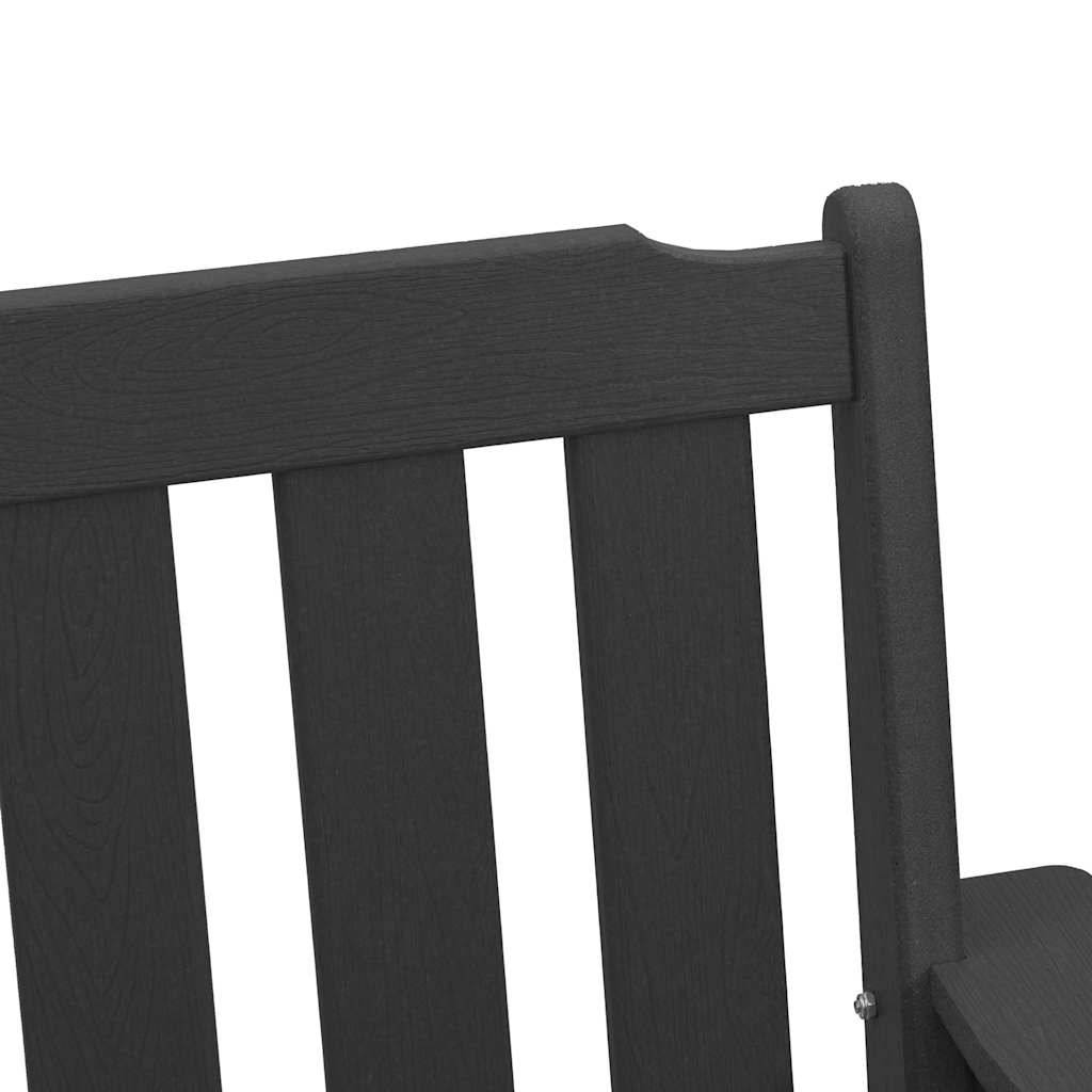 PANGIVO - Chaise de jardin HDPE Noir 65,5 x 59 x 88 cm (2 pcs) - PANGIVO - Image 9