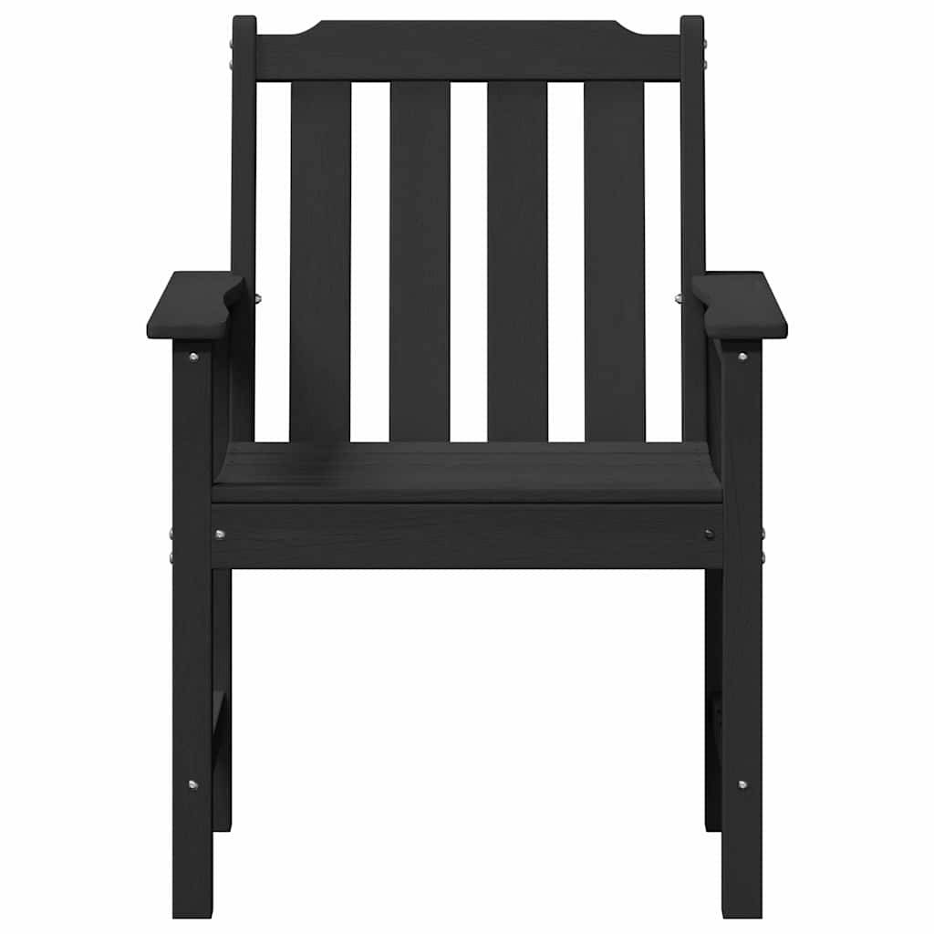 PANGIVO - Chaise de jardin HDPE Noir 65,5 x 59 x 88 cm (2 pcs) - PANGIVO - Image 5