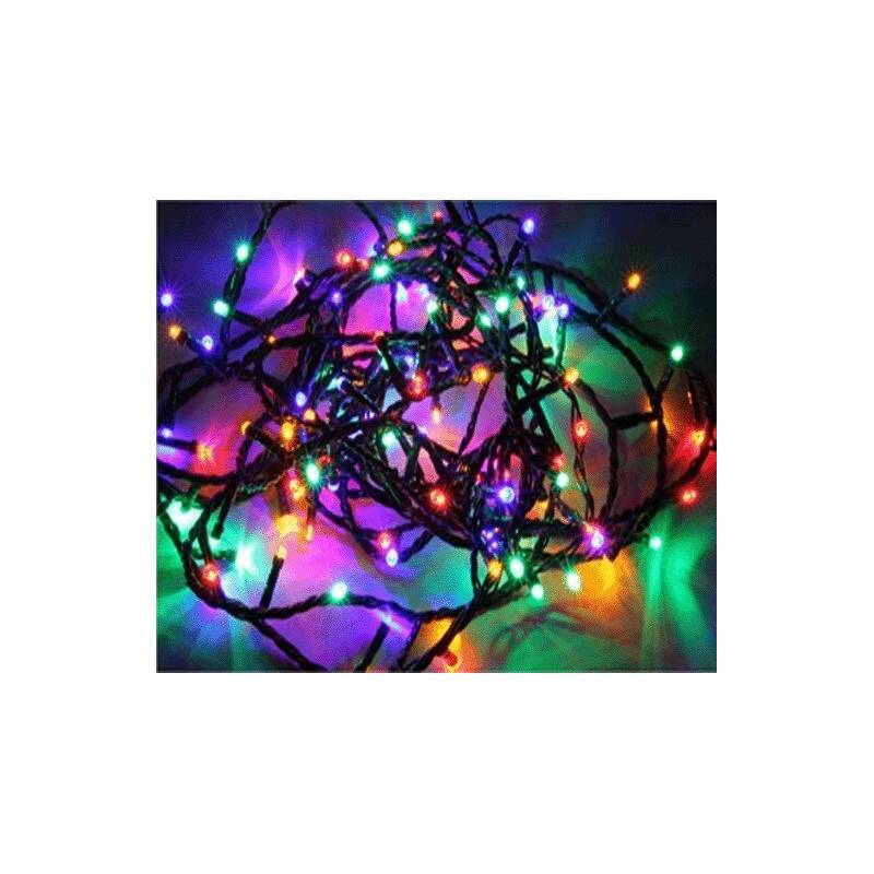 Lotti - Guirlande lumineuse 36,5 Mètres 900 led multicolore 8 animations câble vert Lotti - Image 8