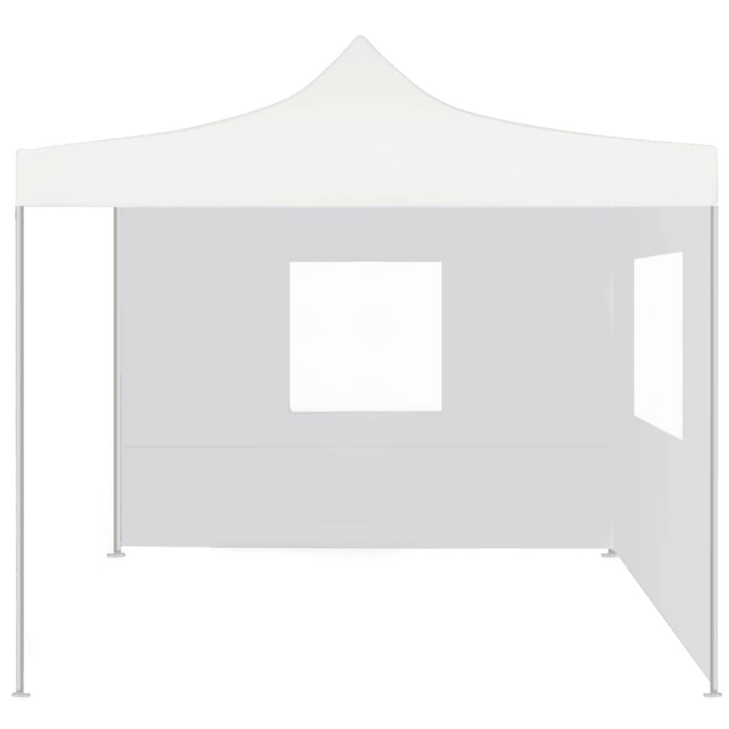 Tente de réception acier blanc 291 x 291 x 315 cm - PANGIVO - Image 2