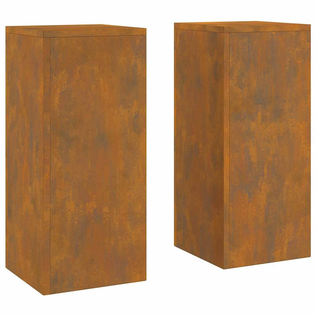 Support plante Prolenta Orange brûlé 24 X 24 X 55 cm - P95096O - Image 2