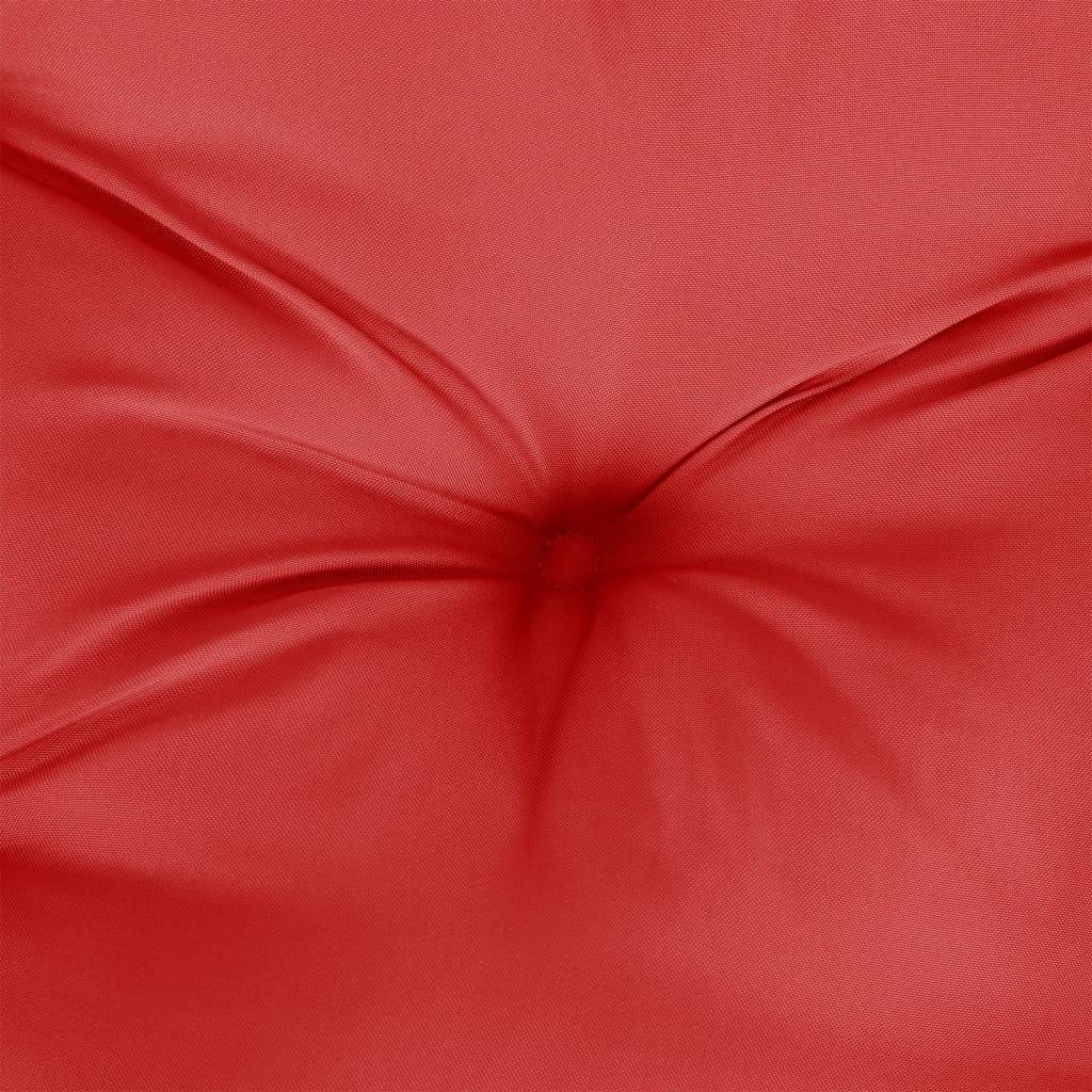 Coussins de chaise tissu oxford rouge 40 x 40 x 7 cm - PANGIVO - Image 7