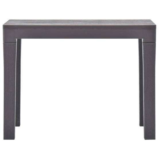 ComfortXL - Duo Bancs de Jardin Résine Plastique Finition Bois Durable Moka 60 cm – ComfortXL Outdoor Living - Image 3