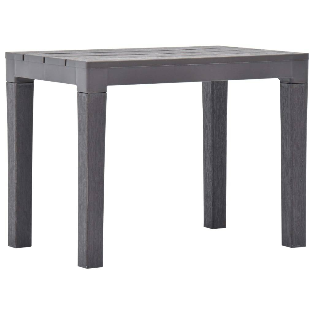 ComfortXL - Duo Bancs de Jardin Résine Plastique Finition Bois Durable Moka 60 cm – ComfortXL Outdoor Living - Image 2