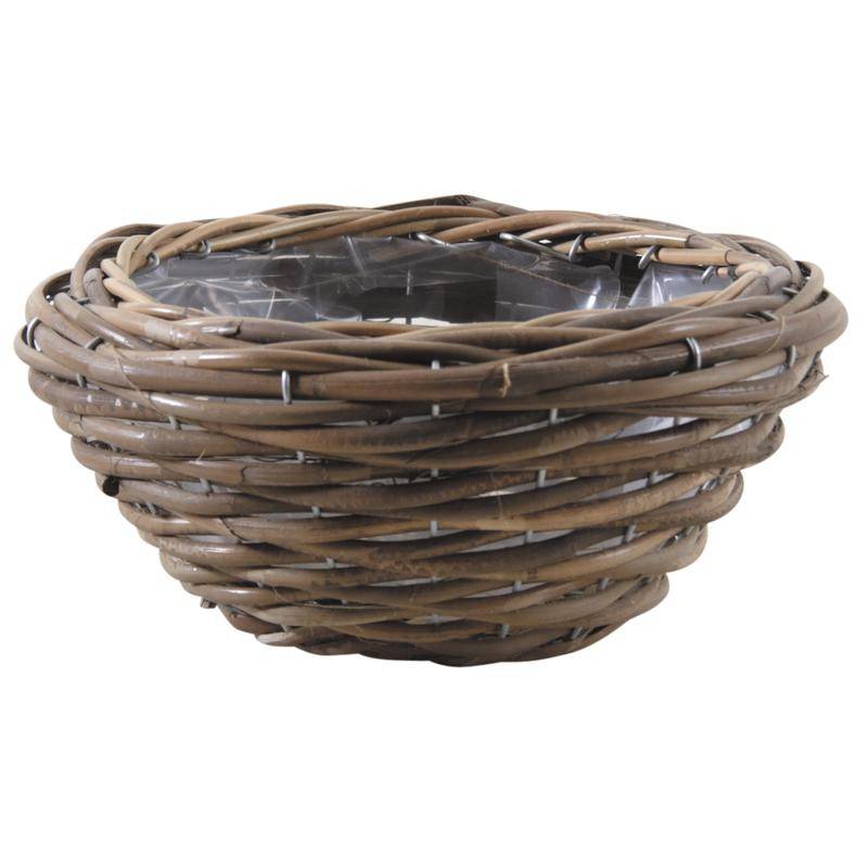 Aubry Gaspard - Jardinière ronde en poelet gris Diam 38 cm - Aubry Gaspard