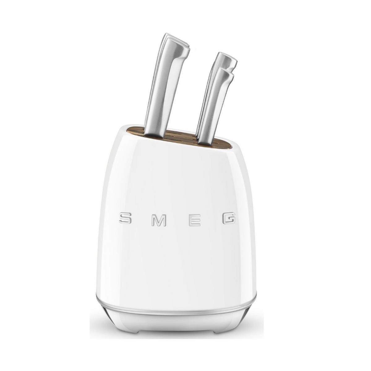 Bloc de 6 couteaux blanc KBSF02WH Smeg - Image 1