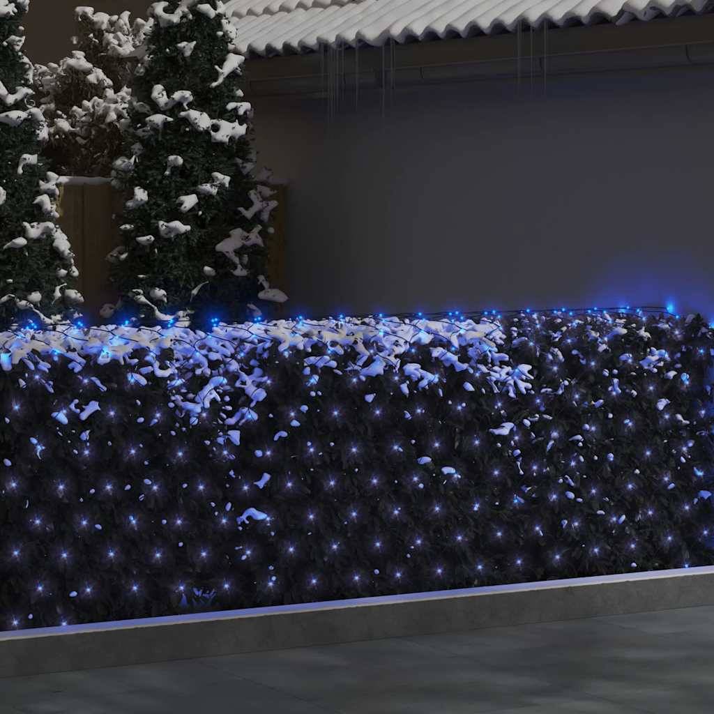 PANGIVO - Filet lumineux PVC bleu 400 x 400 cm - PANGIVO - Image 3