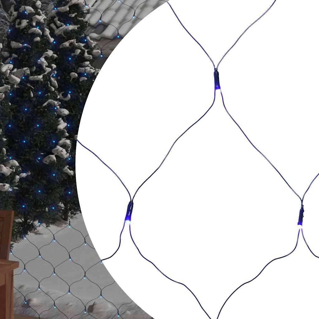 PANGIVO - Filet lumineux PVC bleu 400 x 400 cm - PANGIVO - Image 1