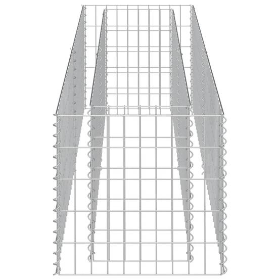 Vidaxl - Lit surélevé à gabion Acier galvanisé 180x50x50 cm vidaXL 143559 - Image 7