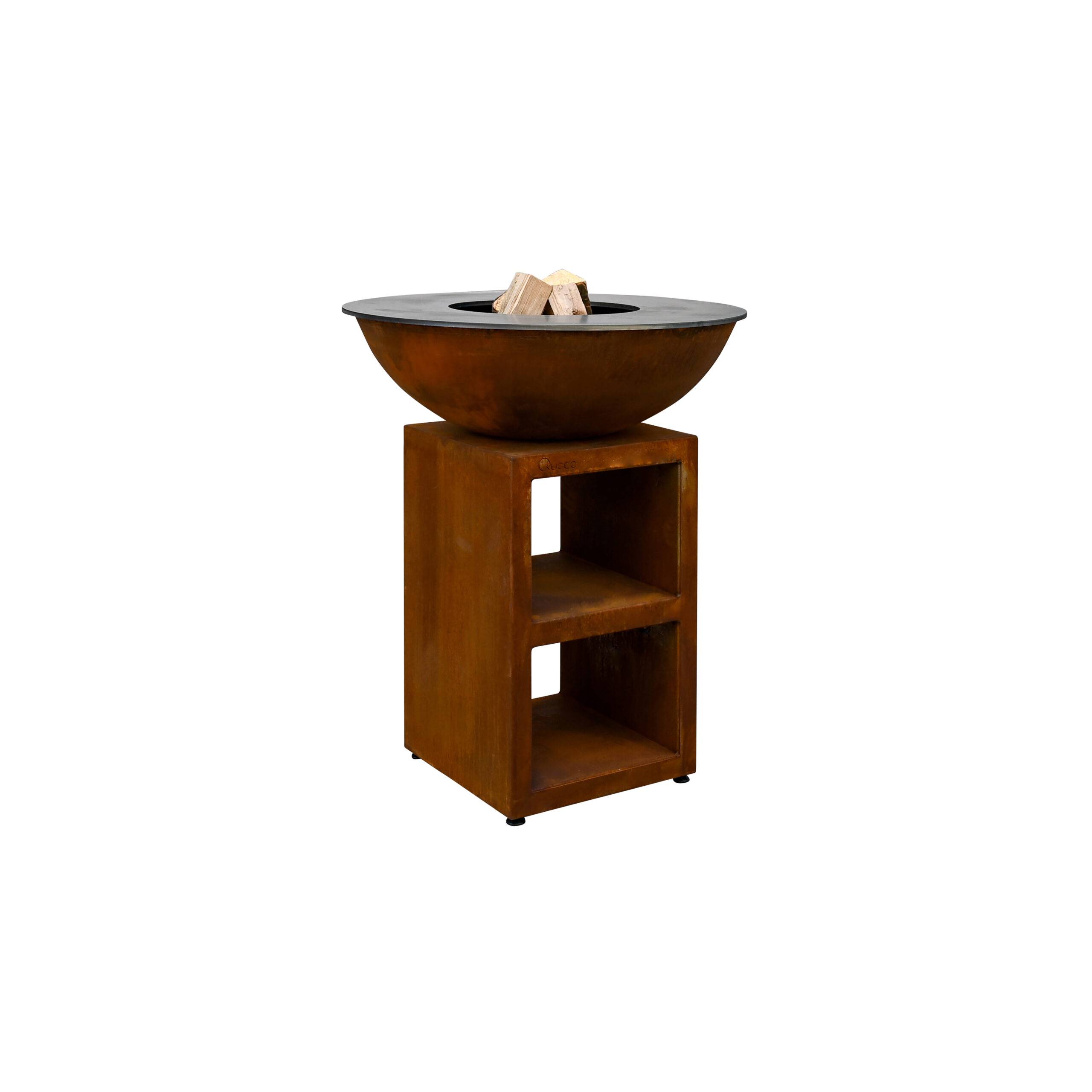Brasero Piatto Medium Corten diam84- Quoco - Image 2