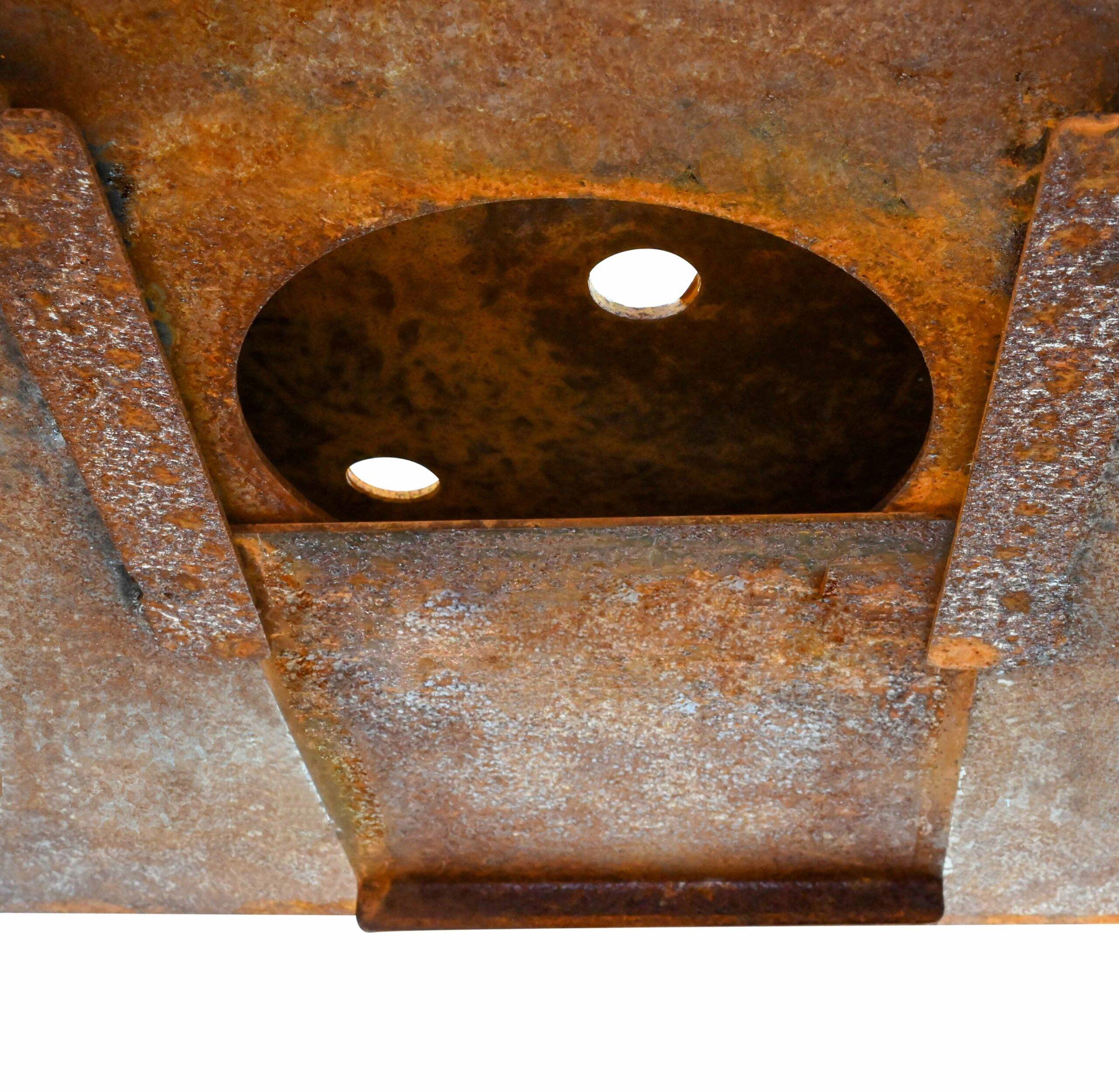 Brasero Piatto Medium Corten diam84- Quoco - Image 5