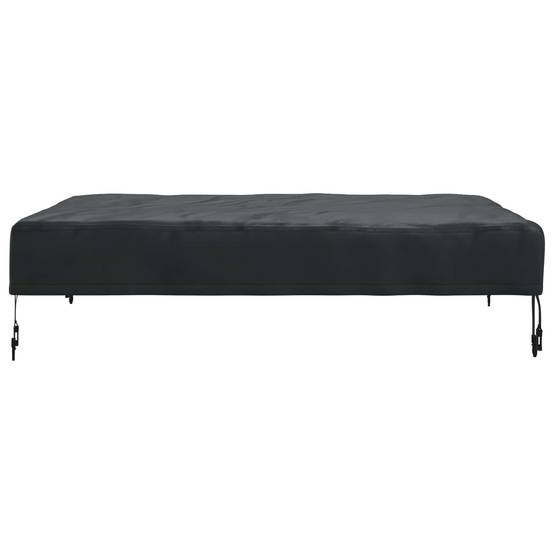 Housse de table tissu noir 102 x 102 x 15 cm, Poids:0.34kg - PANGIVO - Image 5