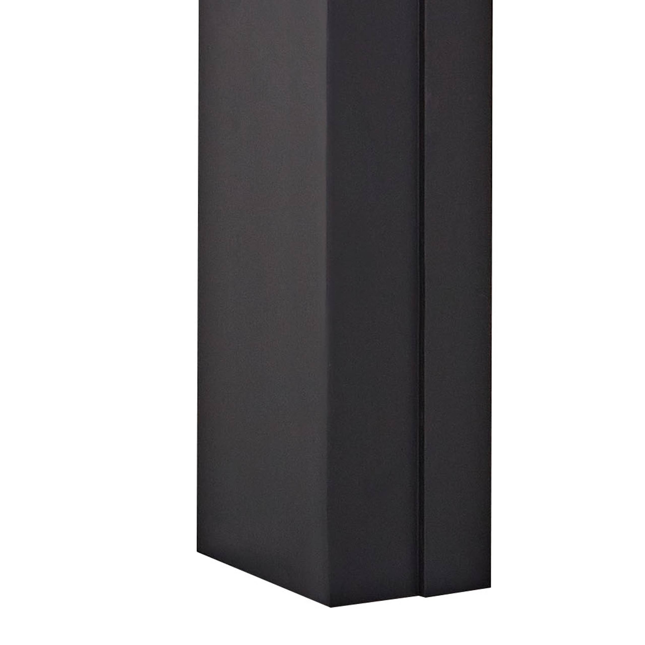 Habillage de cheminée MDF Noir BUSSELTON - Beliani - Image 6