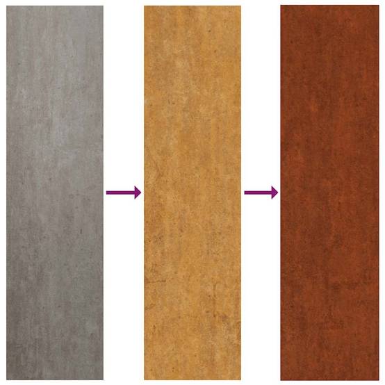 Range-bûches Carré Acier Corten Stockage Extérieur Tendance 60x40x60cm - ComfortXL Outdoor Living - Image 8