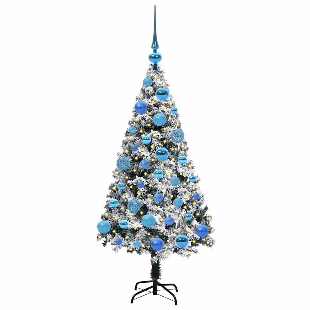 ComfortXL - Sapin de Noël Artificiel Vert 120 cm, Lumineux avec Alimentation USB, 362 Branches Réalistes – ComfortXL Outdoor Living - Image 3