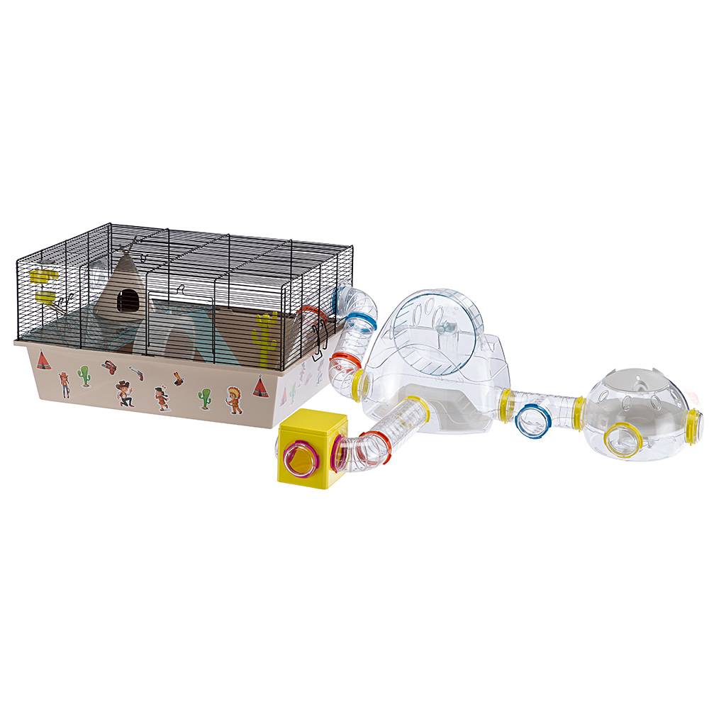 Ferplast - Accessoires rongeurs Ferplast GYM hamsters roue sport module d’habitation - Image 4
