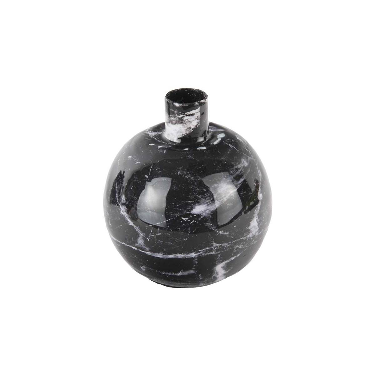 Pt Living - Bougeoire effet marbre 10 x 10 cm Marble - Image 1