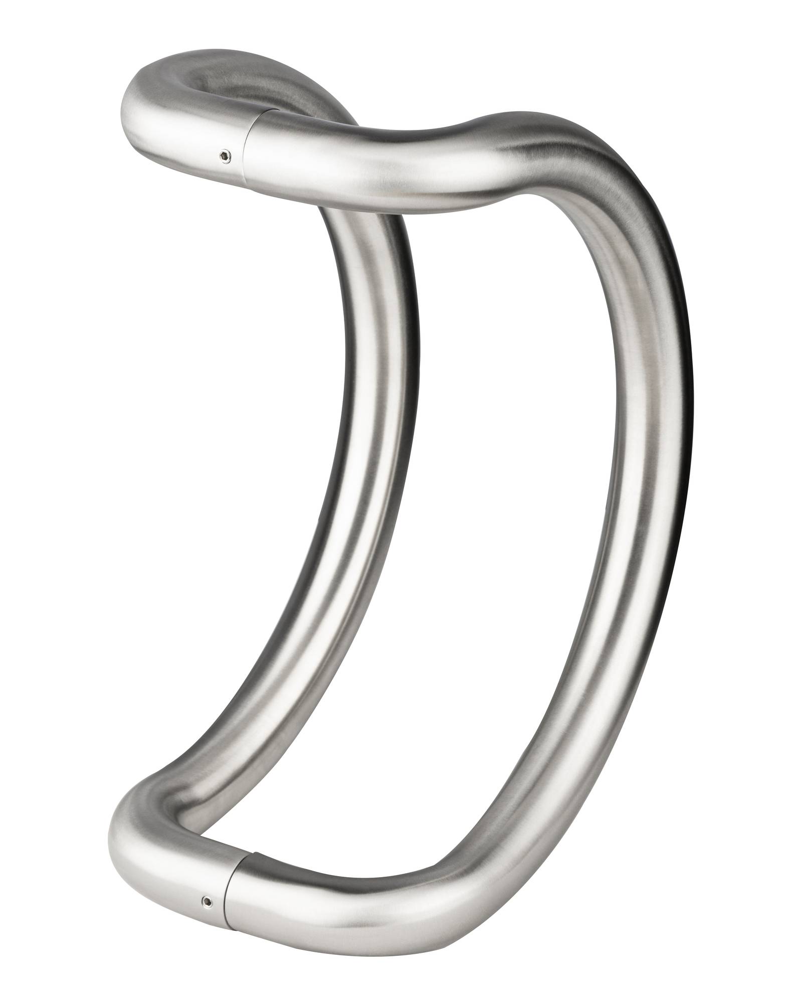 Ensemble de poignées demi-lune série 621 inox 32x300mm - HERACLES - B-INOX-PT205 - Image 2